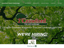 Tablet Screenshot of crawfordtree.com